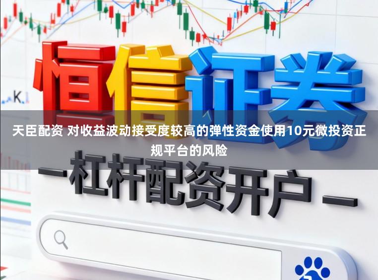 天臣配资 对收益波动接受度较高的弹性资金使用10元微投资正规平台的风险