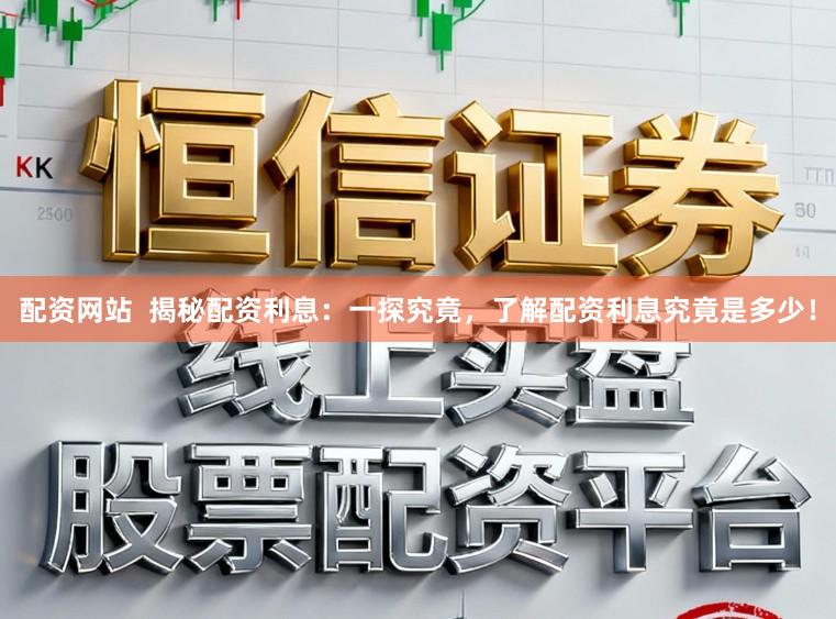 配资网站  揭秘配资利息：一探究竟，了解配资利息究竟是多少！