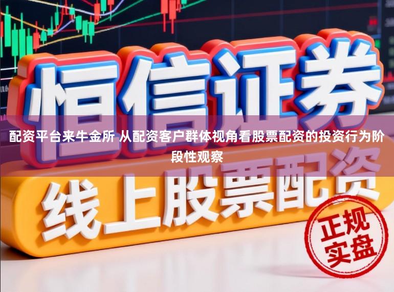 配资平台来牛金所 从配资客户群体视角看股票配资的投资行为阶段性观察