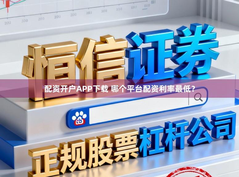 配资开户APP下载 哪个平台配资利率最低？